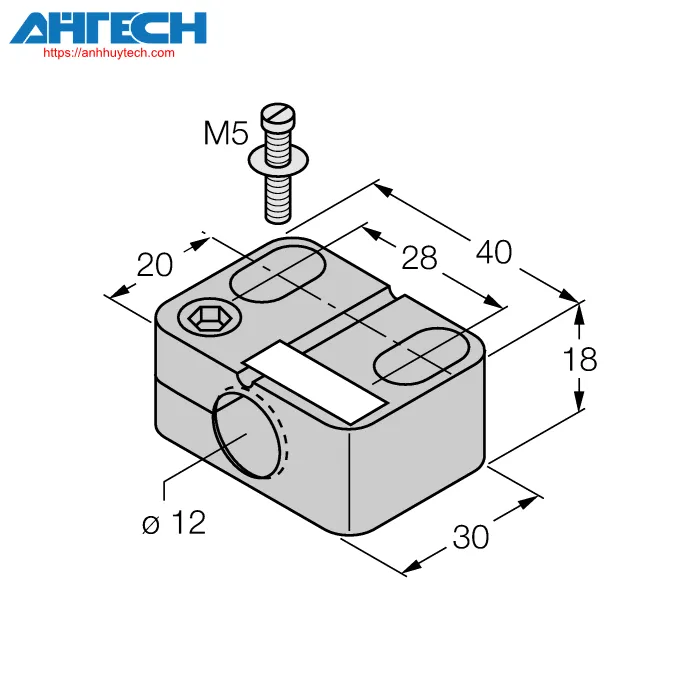 Phụ kiện cảm biến Turck bst-12b