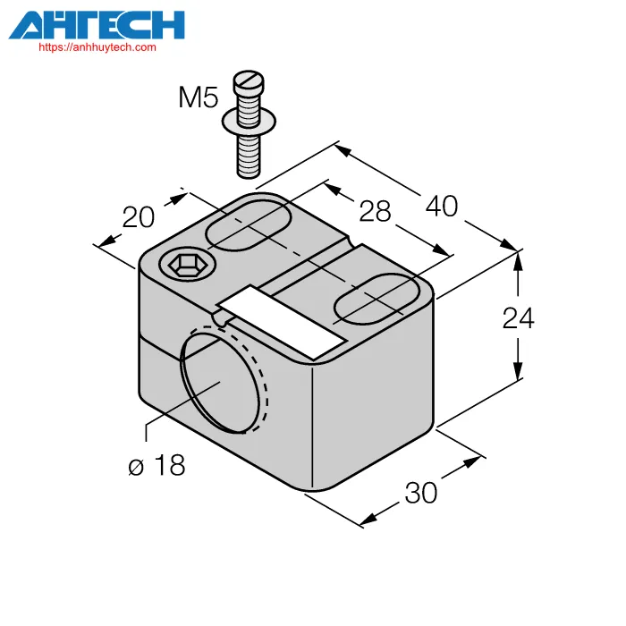 Phụ kiện cảm biến Turck bst-18b