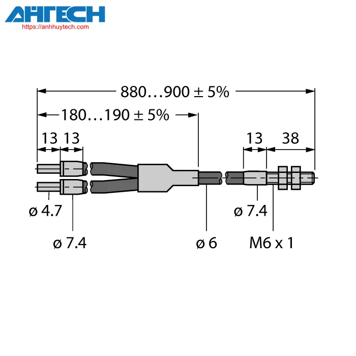 Phụ kiện cảm biến Turck bt23pm6