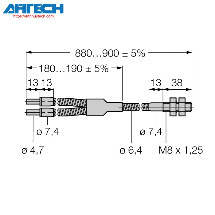 Phụ kiện cảm biến Turck bt23sm8