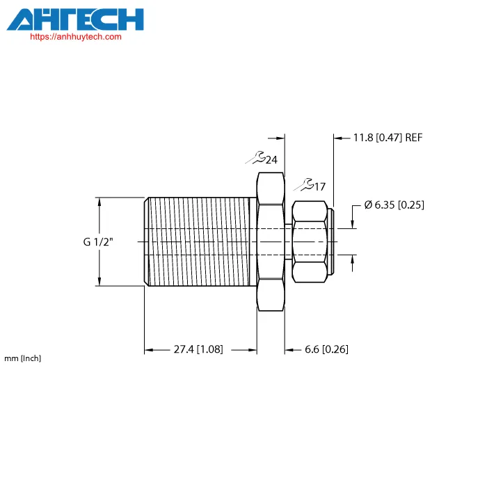 Phụ kiện cảm biến Turck cf-m-635-g1-2-a4