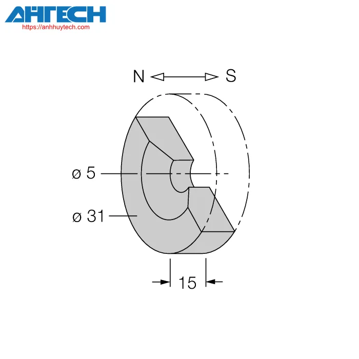 Sensor Accessory Turck dmr31-15-5