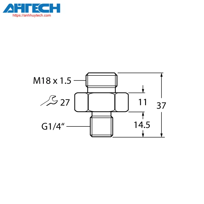 Phụ kiện cảm biến Turck faa-04-14571