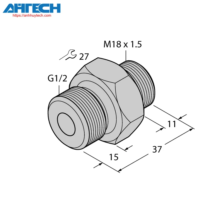 Phụ kiện cảm biến Turck fca-fcst-g1-2-a4-l037