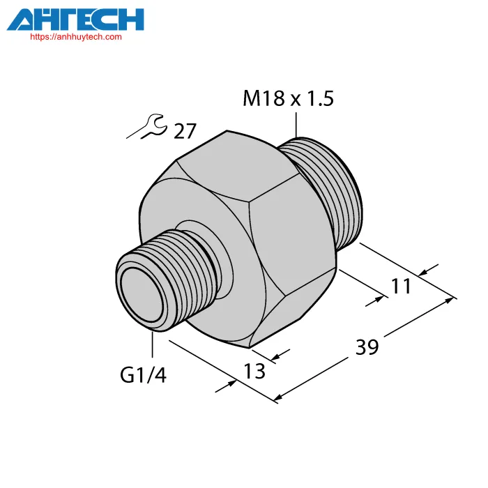 Phụ kiện cảm biến Turck fca-fcst-g1-4-a4