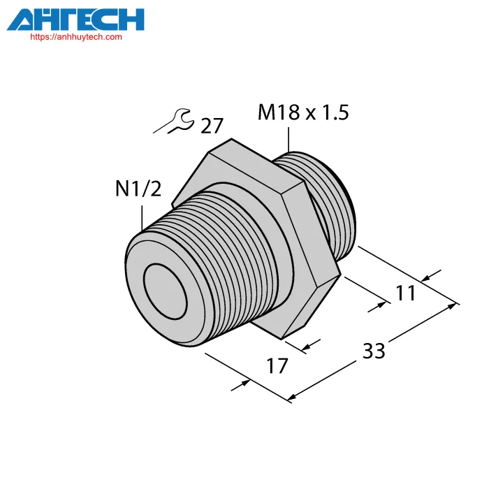 Phụ kiện cảm biến Turck fca-fcst-n1-2-a4