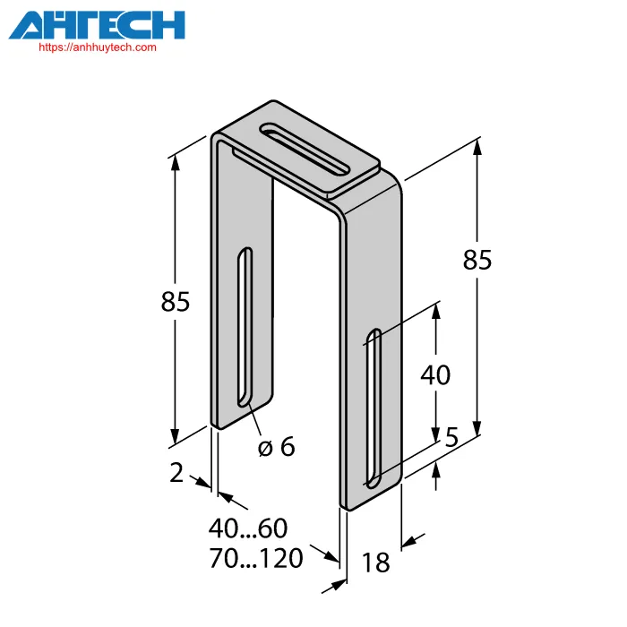 Phụ kiện cảm biến Turck mb21-q25(4pcs)