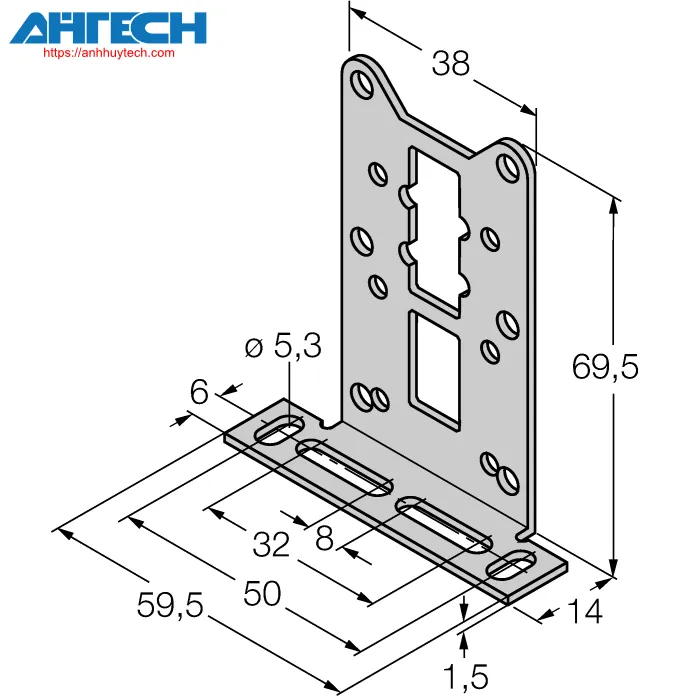 Phụ kiện cảm biến Turck mw-q14-q20