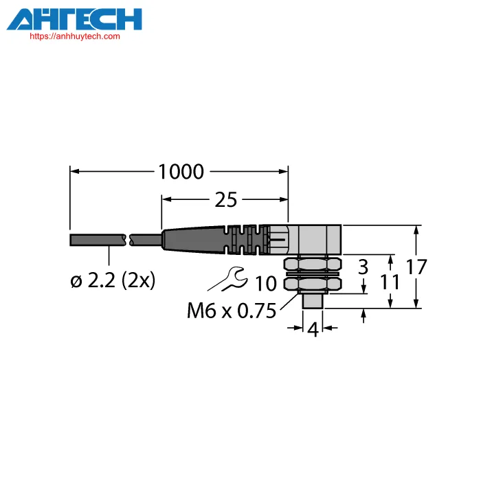 Phụ kiện cảm biến Turck pbat43uhfta-vl