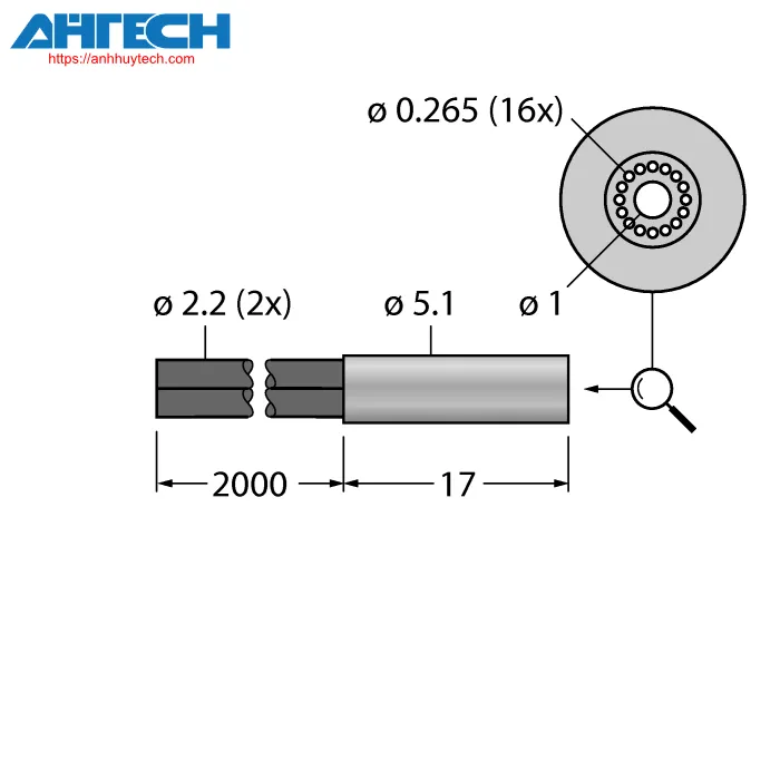 Phụ kiện cảm biến Turck pbcf46u
