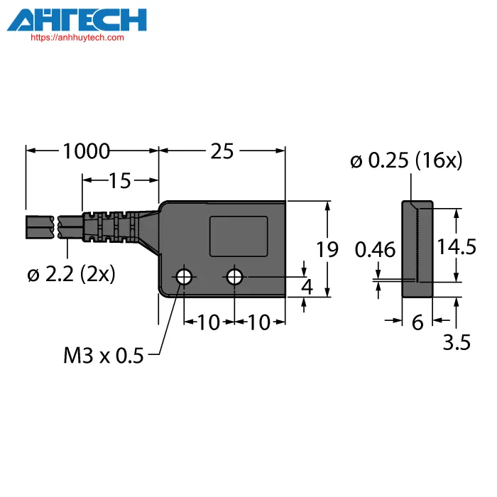 Phụ kiện cảm biến Turck pbr1x323u-vl