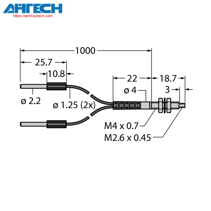 Phụ kiện cảm biến Turck pbt23um4-vl