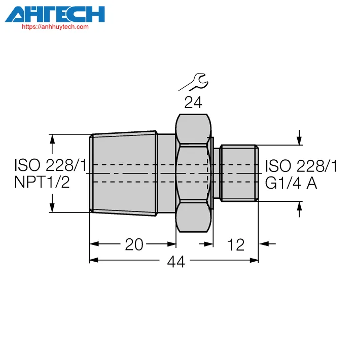 Phụ kiện cảm biến Turck pcv-n1-2a4