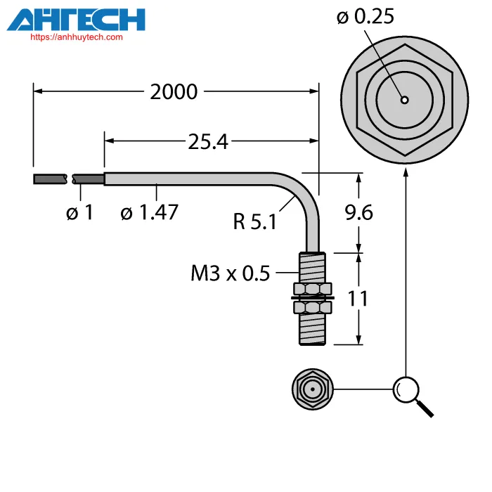 Phụ kiện cảm biến Turck piat16u