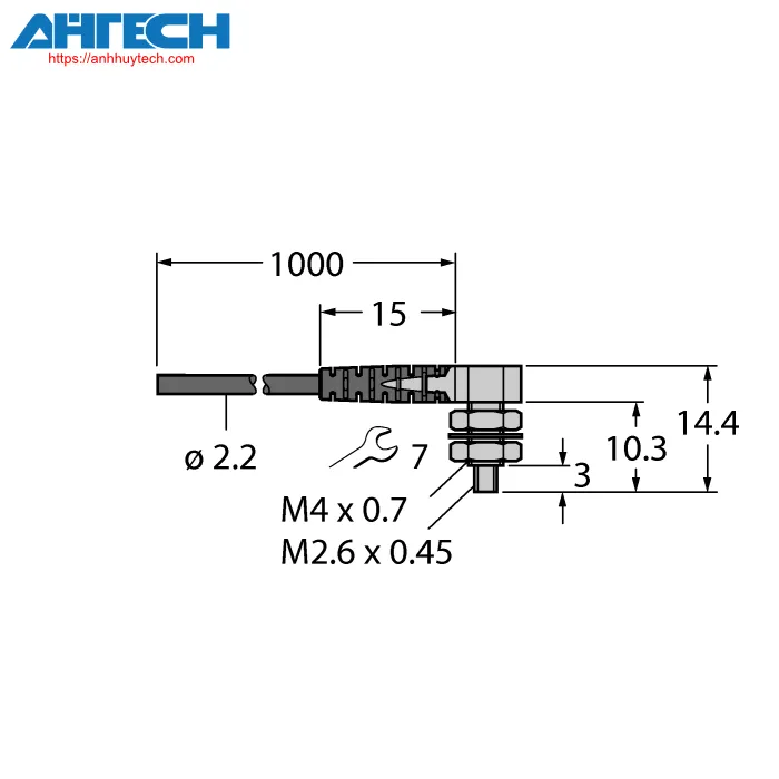 Phụ kiện cảm biến Turck piat43uhfta-vl