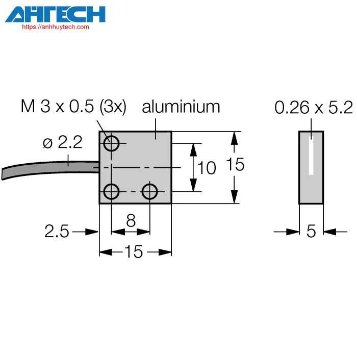 Phụ kiện cảm biến Turck pir1x166u