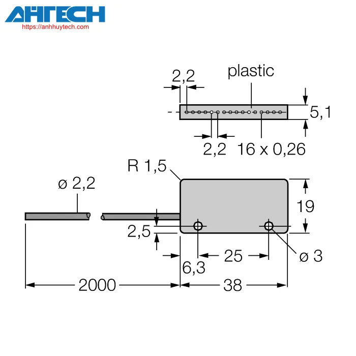 Phụ kiện cảm biến Turck pirs1x166umpmal