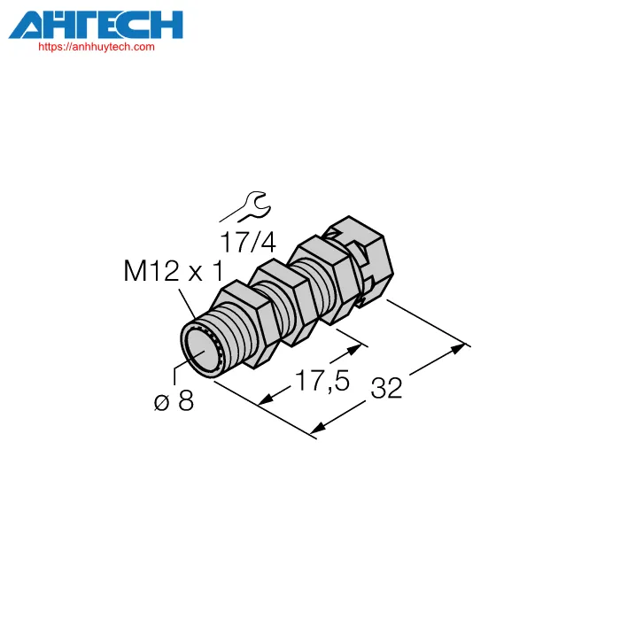 Phụ kiện cảm biến Turck qm-08