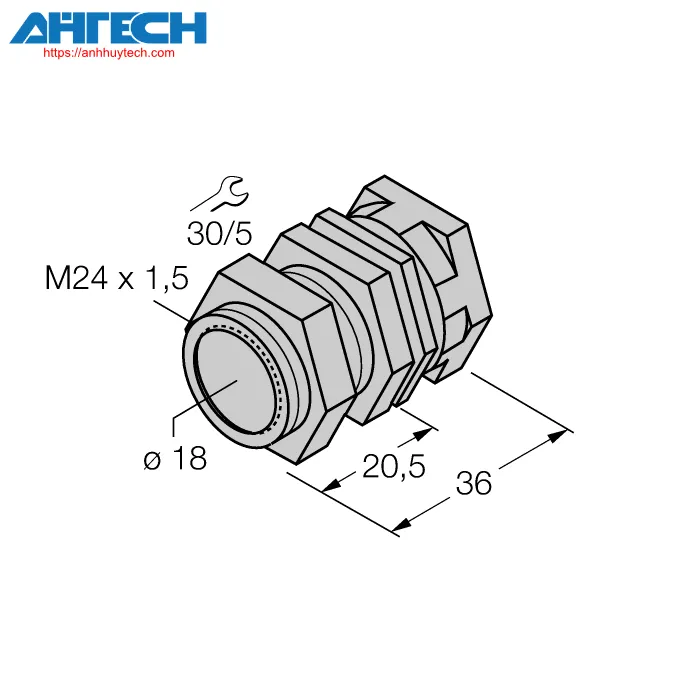 Phụ kiện cảm biến Turck qm-18