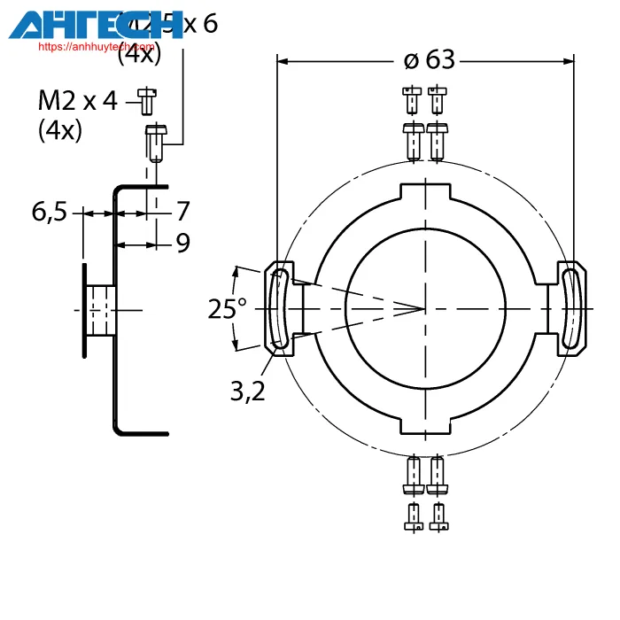 Phụ kiện cảm biến Turck rme-2