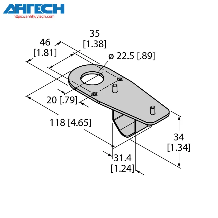 Phụ kiện cảm biến Turck smb22fvk
