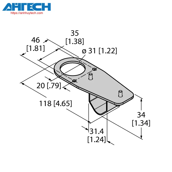 Phụ kiện cảm biến Turck smb30fvk