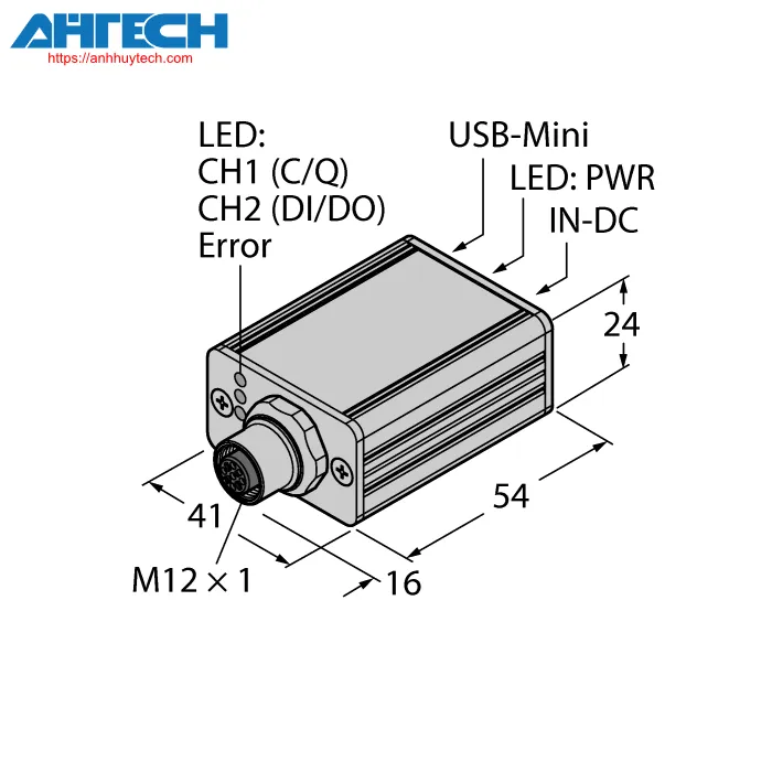 Phụ kiện cảm biến Turck usb-2-iol-0002