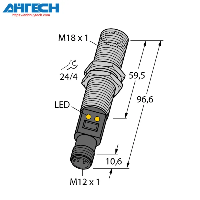 Cảm biến nhiệt độ Turck m18tb14q