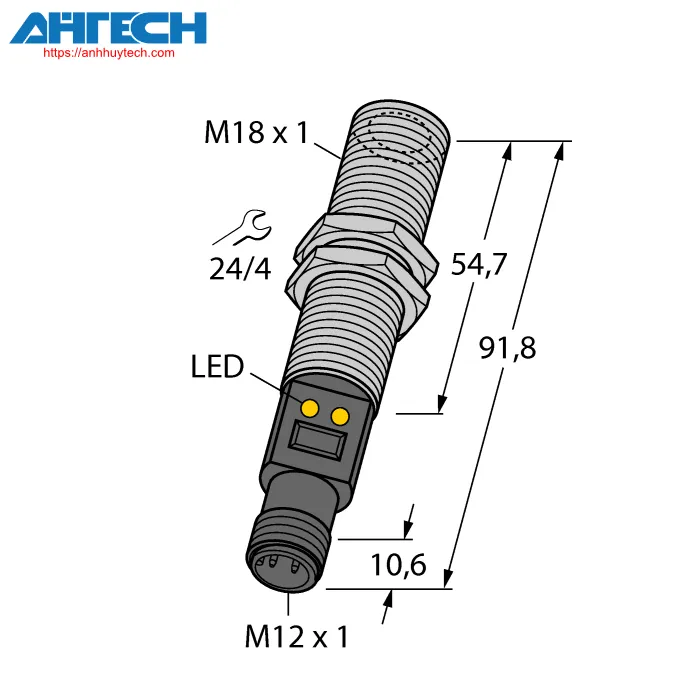 Cảm biến nhiệt độ Turck m18tb6eq