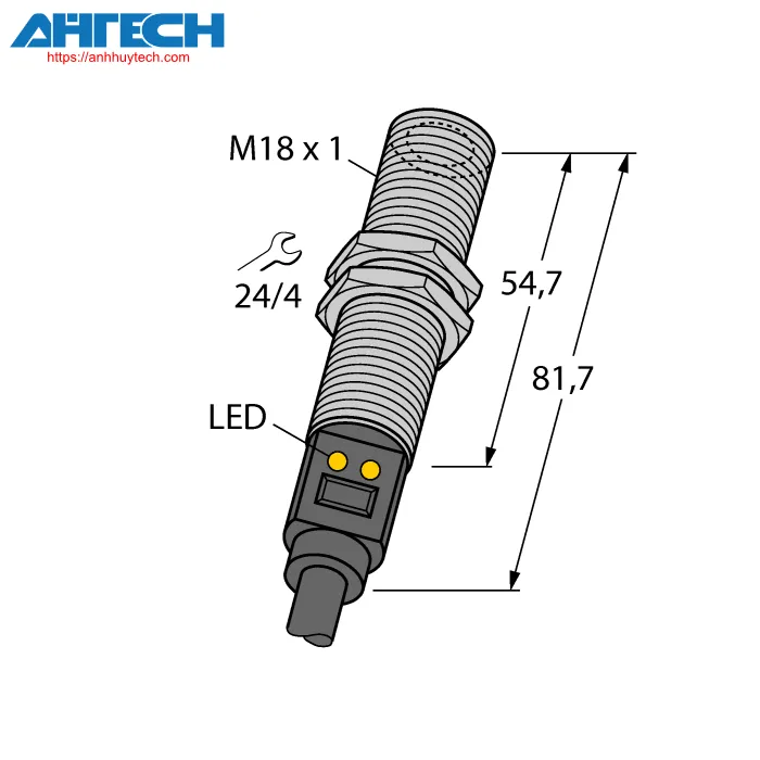 Temperature Sensor Turck m18tip6e