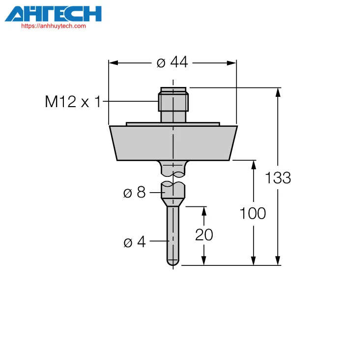 Cảm biến nhiệt độ Turck tp-504a-dn25k-h1141-l100