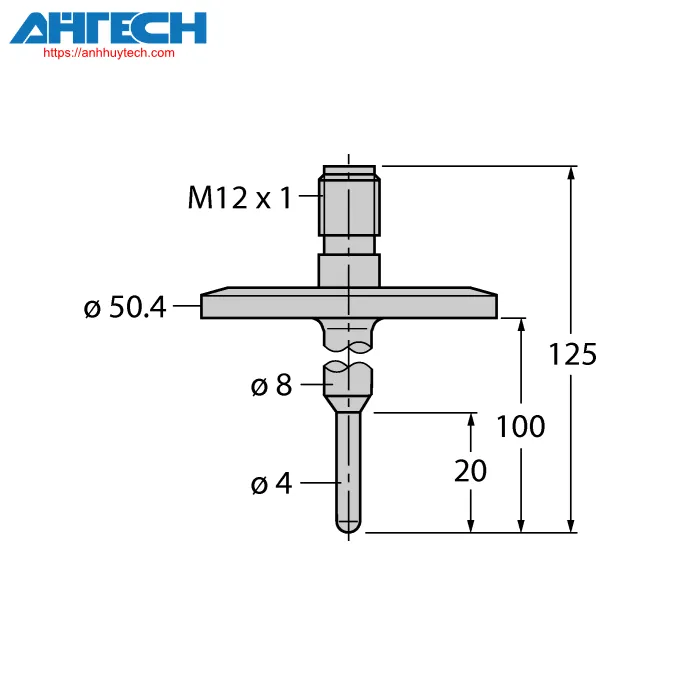Cảm biến nhiệt độ Turck tp-504a-tri15-h1141-l100