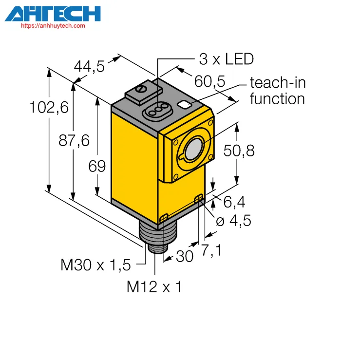 Cảm biến siêu âm Turck q45ubb63dacq6