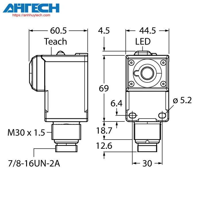 Cảm biến siêu âm Turck q45uliu64bcrq